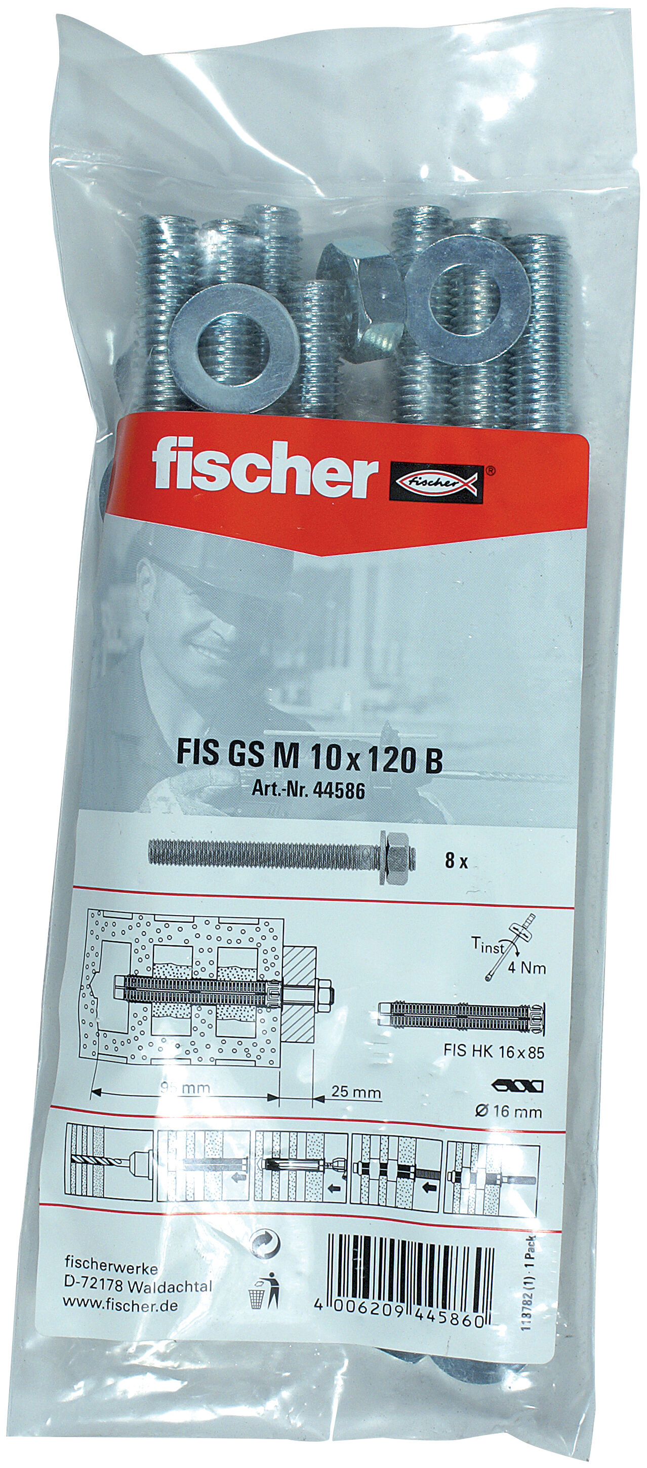 フィッシャー　GS175cm Threaded rod FIS GS - fischer international